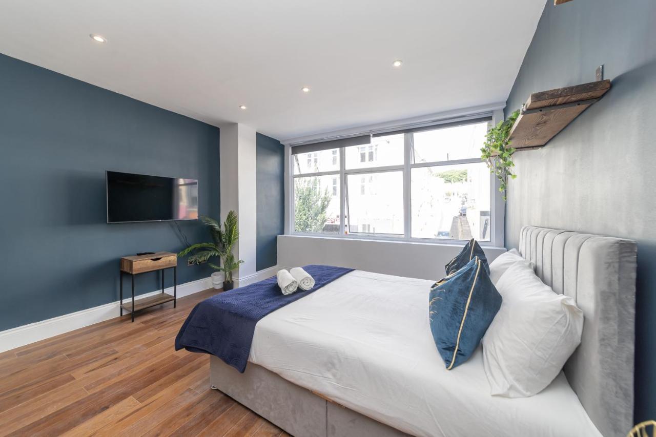 2Cq*Morden Studio Flat *Moments Away From Brighton Seafront Apartamento Exterior foto