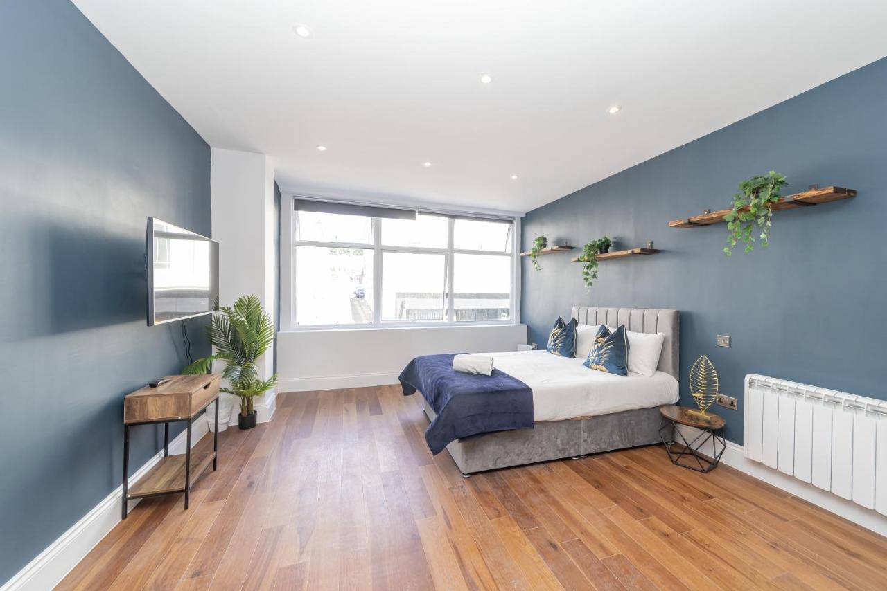 2Cq*Morden Studio Flat *Moments Away From Brighton Seafront Apartamento Exterior foto